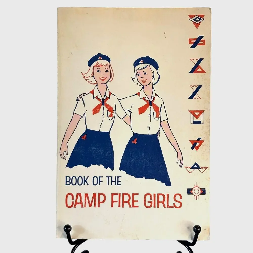 Vintage 1968 Book of the Camp Fire Girls by Camp Fire Girls Inc., Paperback
